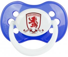 Middlesbrough Football Club Sucette Anatomique Bleu classique