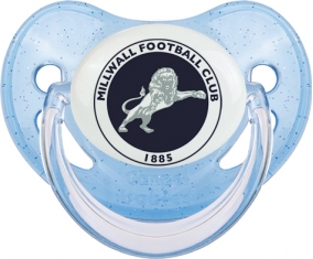 Millwall Football Club Tétine Physiologique Bleue à paillette