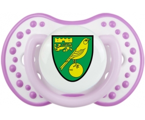 Norwich City Football Club Tétine LOVI Dynamic Blanc-mauve classique