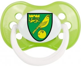 Norwich City Football Club Sucette Anatomique Vert classique