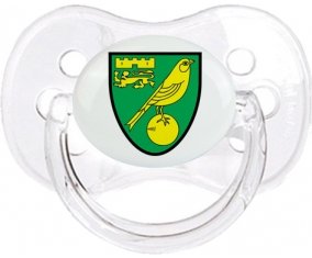 Norwich City Football Club Sucette Cerise Transparent classique