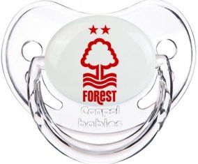 Nottingham Forest Football Club Sucette Physiologique Transparent classique