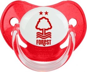 Nottingham Forest Football Club Sucette Physiologique Rouge à paillette