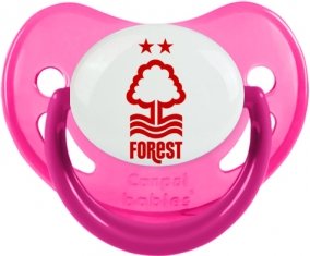 Nottingham Forest Football Club Sucette Physiologique Rose phosphorescente