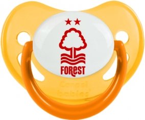 Nottingham Forest Football Club Sucette Physiologique Jaune phosphorescente