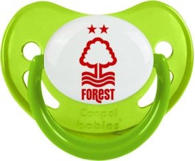 Nottingham Forest Football Club Sucette Physiologique Vert phosphorescente