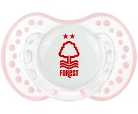 Nottingham Forest Football Club Sucette LOVI Dynamic Retro-blanc-rose-tendre classique