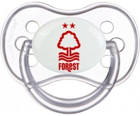 Nottingham Forest Football Club Tétine Anatomique Transparente classique