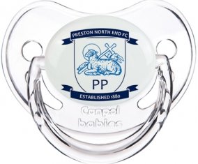 Preston North End Football Club Sucette Physiologique Transparent classique