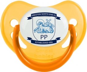 Preston North End Football Club Sucette Physiologique Jaune phosphorescente