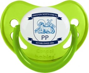 Preston North End Football Club Sucette Physiologique Vert phosphorescente