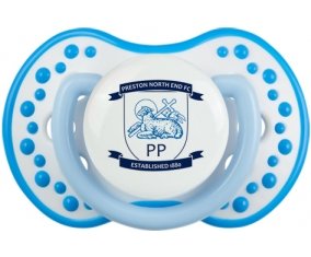 Preston North End Football Club Sucette LOVI Dynamic Blanc-bleu phosphorescente