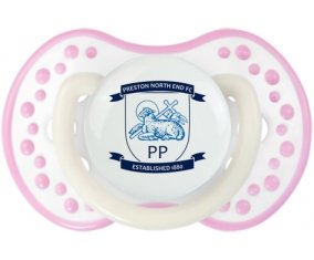 Preston North End Football Club Sucette LOVI Dynamic Blanc-rose phosphorescente