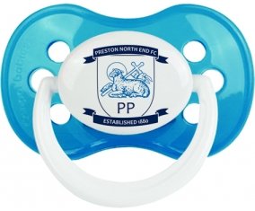 Preston North End Football Club Sucette Anatomique Cyan classique