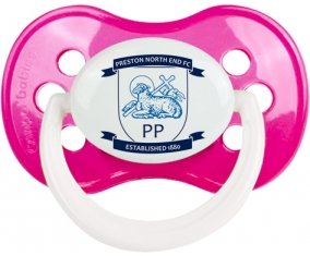 Preston North End Football Club Sucette Anatomique Rose foncé classique