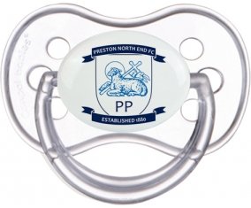 Preston North End Football Club Sucette Anatomique Transparente classique