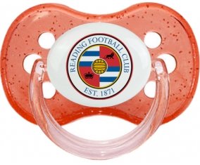 Reading Football Club Sucette Cerise Rouge à paillette