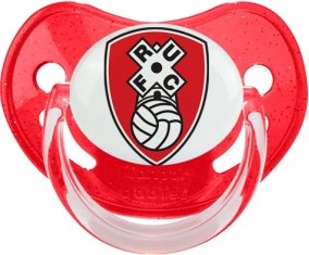 Rotherham United Football Club Sucette Physiologique Rouge à paillette