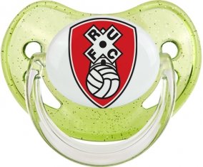 Rotherham United Football Club Sucette Physiologique Vert à paillette