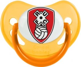 Rotherham United Football Club Sucette Physiologique Jaune phosphorescente