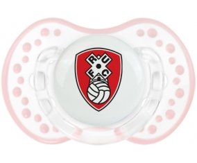 Rotherham United Football Club Sucette LOVI Dynamic Retro-blanc-rose-tendre classique