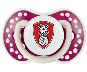 Rotherham United Football Club Sucette LOVI Dynamic Fuchsia phosphorescente