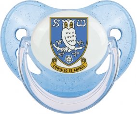 Sheffield Wednesday Football Club Sucette Physiologique Bleue à paillette