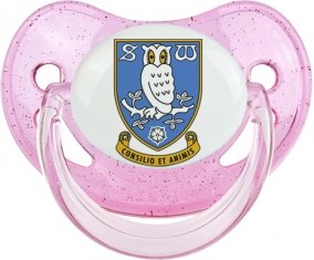 Sheffield Wednesday Football Club Sucette Physiologique Rose à paillette