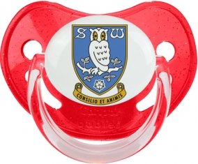 Sheffield Wednesday Football Club Sucette Physiologique Rouge à paillette