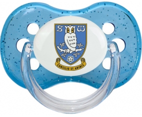 Sheffield Wednesday Football Club Tétine Cerise Bleu à paillette