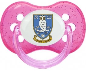 Sheffield Wednesday Football Club Tétine Cerise Rose à paillette