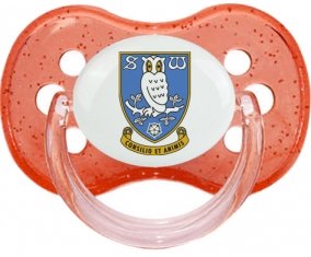 Sheffield Wednesday Football Club Tétine Cerise Rouge à paillette