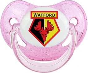 Watford Football Club Sucette Physiologique Rose à paillette