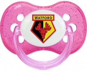 Watford Football Club Sucette Cerise Rose à paillette
