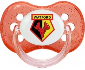 Watford Football Club Sucette Cerise Rouge à paillette
