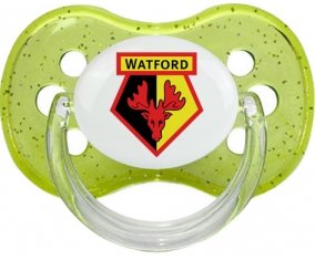 Watford Football Club Sucette Cerise Vert à paillette