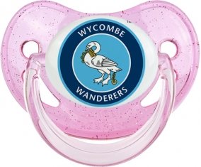 Wycombe Wanderers Football Club Sucette Physiologique Rose à paillette
