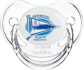 Deportivo Alavés Tétine Physiologique Transparent classique