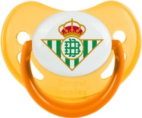 Real Betis Balompié Sucette Physiologique Jaune phosphorescente