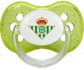 Real Betis Balompié Sucette Cerise Vert à paillette