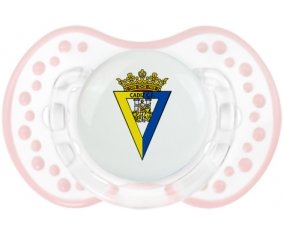 Cádiz Club de Fútbol Sucette LOVI Dynamic Retro-blanc-rose-tendre classique
