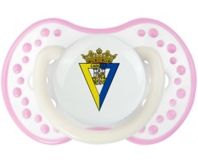 Cádiz Club de Fútbol Sucette LOVI Dynamic Blanc-rose phosphorescente
