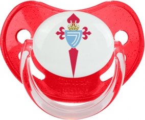 Celta de Vigo Tétine Physiologique Rouge à paillette