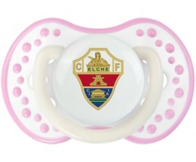 Elche Club de Fútbol Sucette LOVI Dynamic Blanc-rose phosphorescente