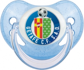 Getafe Club de Fútbol Sucette Physiologique Bleue à paillette