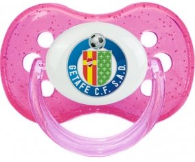 Getafe Club de Fútbol Tétine Cerise Rose à paillette
