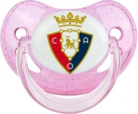 Club Atlético Osasuna Sucette Physiologique Rose à paillette