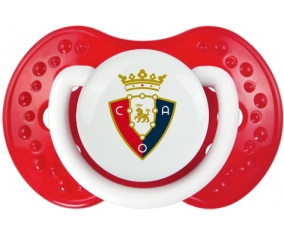 Club Atlético Osasuna Sucette LOVI Dynamic Blanc-rouge classique