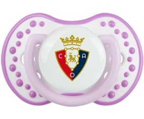 Club Atlético Osasuna Sucette LOVI Dynamic Blanc-mauve classique