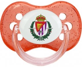 Real Valladolid Sucette Cerise Rouge à paillette
